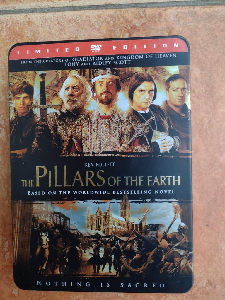 Limited edition - The Pillars of the Earth (4 dvd's), Enlèvement