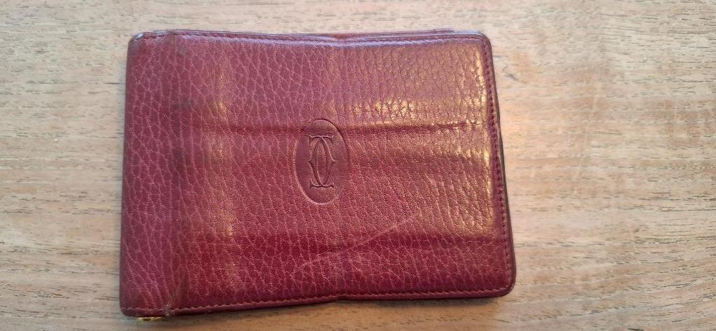 Vintage portefeuille Cartier, Enlèvement, Utilisé