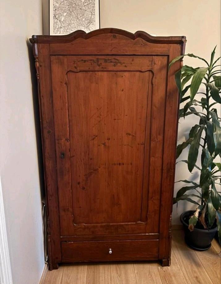👑 Disponible belle Armoire placard Bonnetière bois massif, 25 à 50 cm, 150 à 200 cm, Utilisé, Chêne