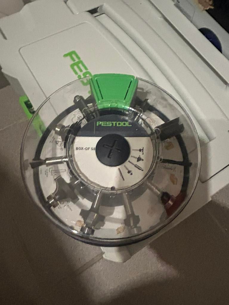 Set de 10 fraises FESTOOL, Enlèvement, Comme neuf