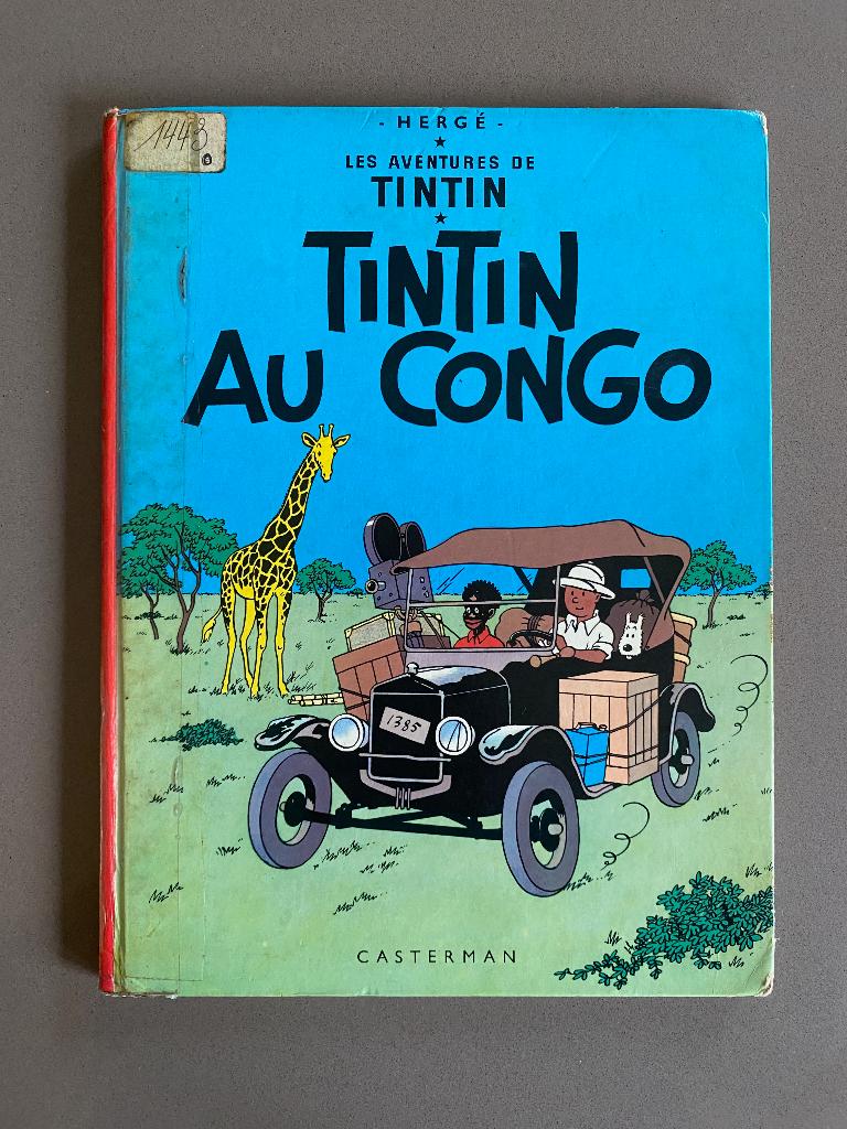 BD Tintin – Tintin au Congo – C2, Livres, Enlèvement ou Envoi, Une BD, Utilisé, Hergé
