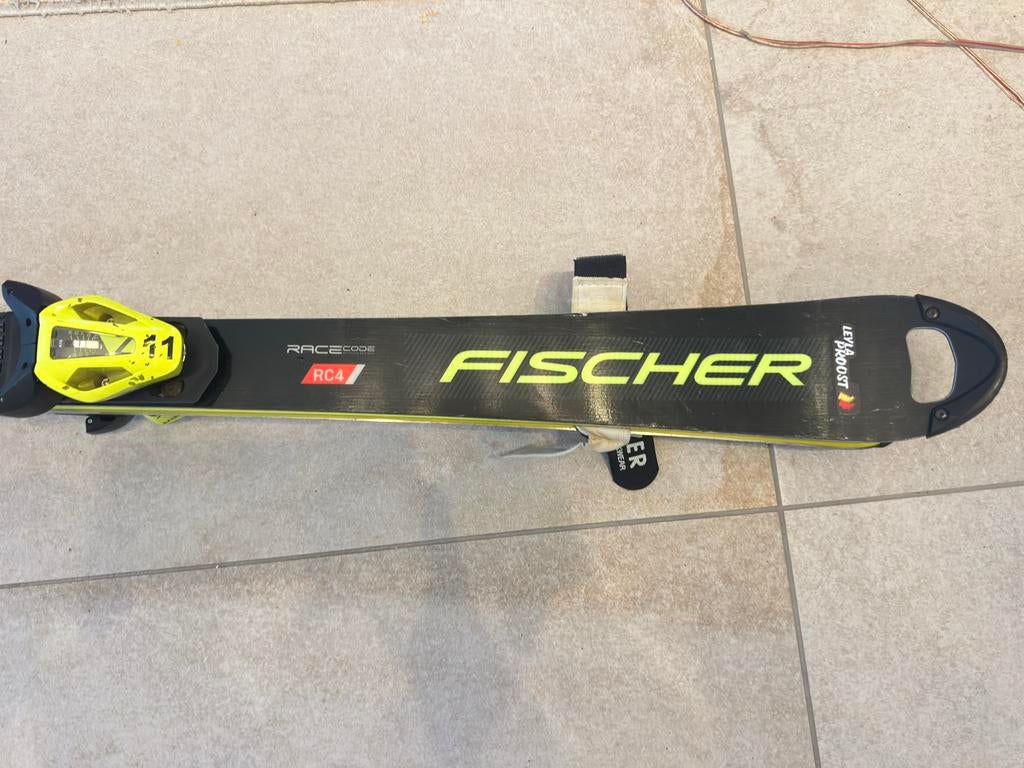 Fischer RC4 SL 140 cm + fixations Z11 - excellent état, Enlèvement, Comme neuf, Ski, Fischer