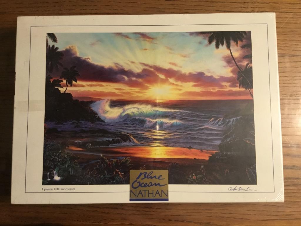 Puzzel Nathan 1000 stukjes Maui daybreak (NIEUW), Ophalen of Verzenden, 500 t/m 1500 stukjes, Nieuw, Legpuzzel