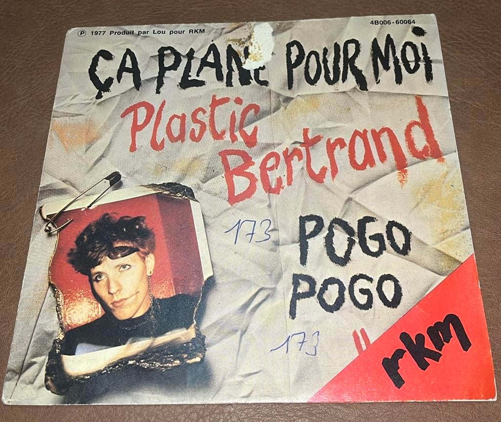 Plastic Bertrand - Ca Plane Pour Moi - 7” vinyl - BE persing, Enlèvement ou Envoi, Utilisé, Single
