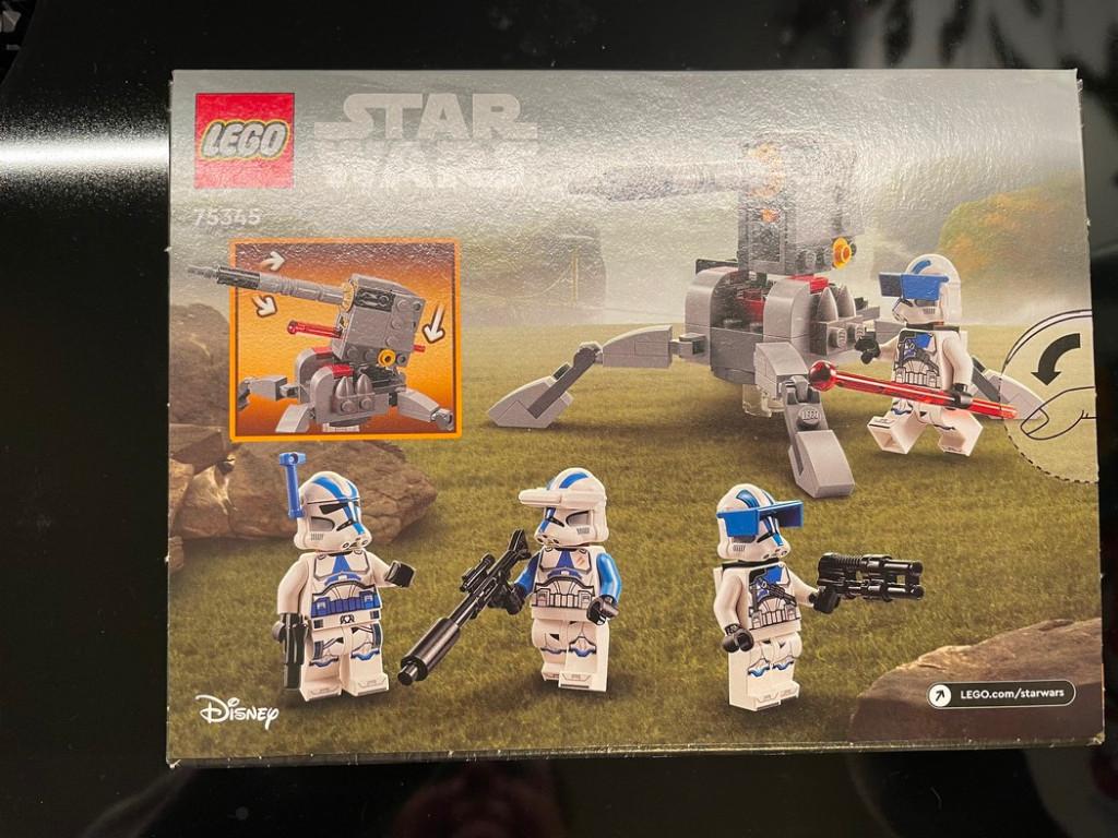 lego star wars 501st clone troopers battle, Enlèvement ou Envoi, Lego
