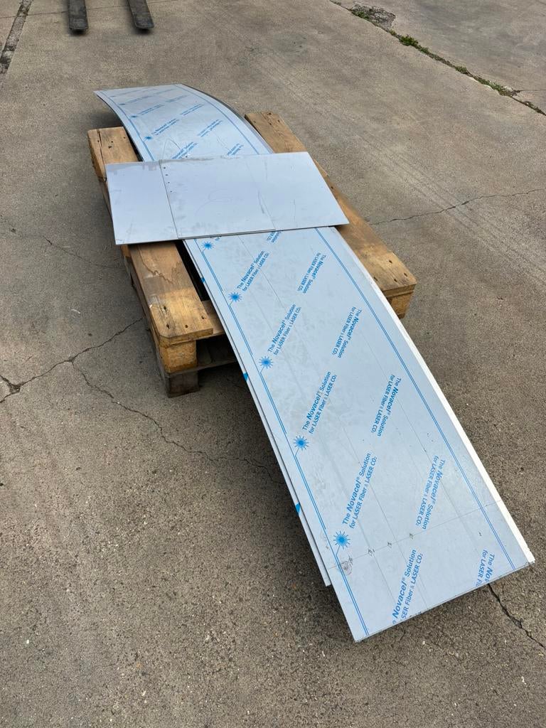 Rvs inox plaat platen, Ophalen, Inox