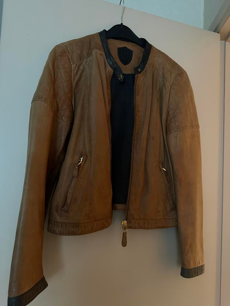 Massimo dutti, Verzenden, Zo goed als nieuw, Maat 42/44 (L), Bruin