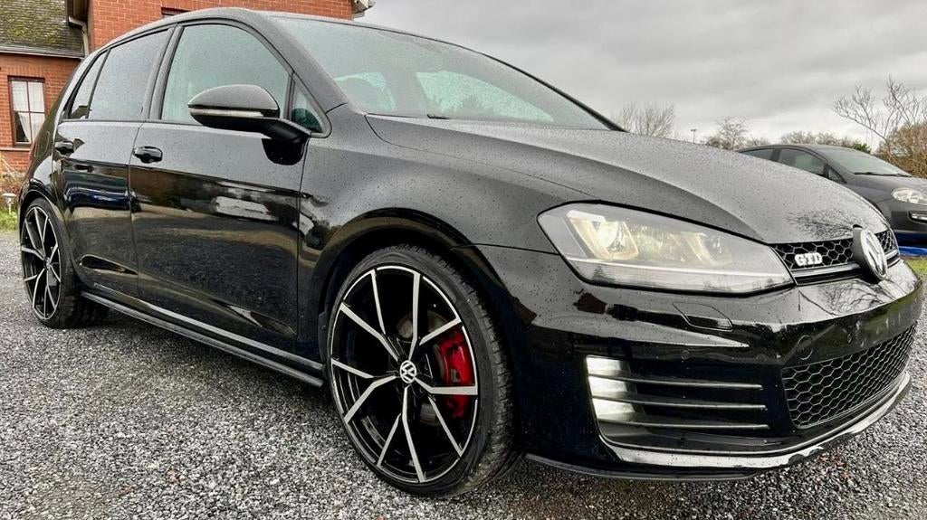 GOLF VII GTD 2L TDI DGS-6 184CH, Stof, Zwart, 5 deurs, Adaptieve lichten