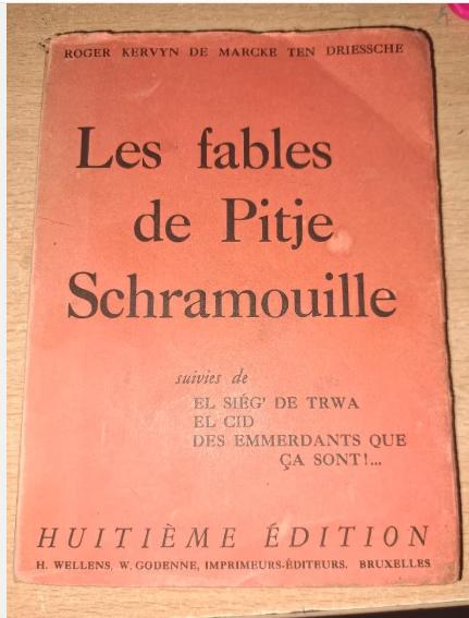 les fables de pitje schramouille, Livres, Enlèvement ou Envoi