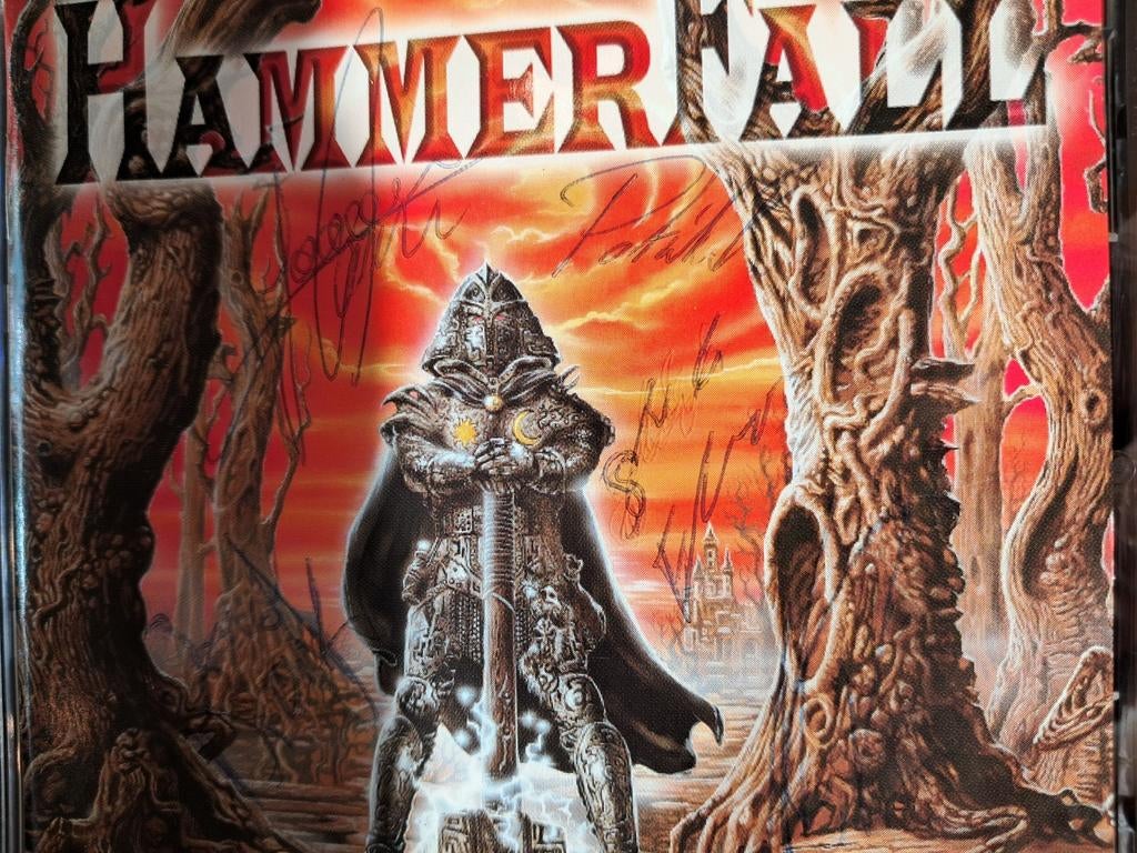 Cd Hammerfall ( Gesigneerd), Enlèvement ou Envoi, Utilisé
