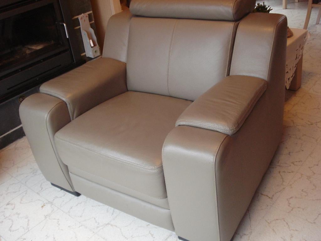 fauteuil 1 place, Maison & Meubles, Fauteuils, Enlèvement, Utilisé, Cuir