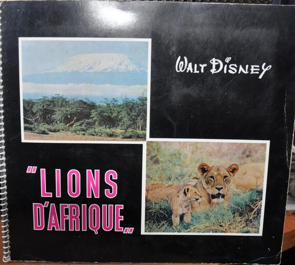 livre chromo photo walt disney "lion d'afrique "(x2056), Livres, Livres d'images & Albums d'images, Utilisé, Livre d'images, Enlèvement ou Envoi