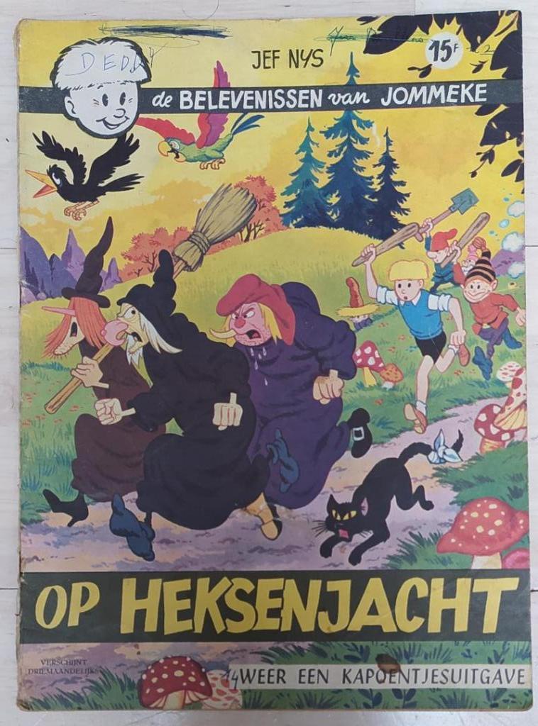 Jommeke - Op heksenjacht ( 1963 ), Boeken, Ophalen of Verzenden