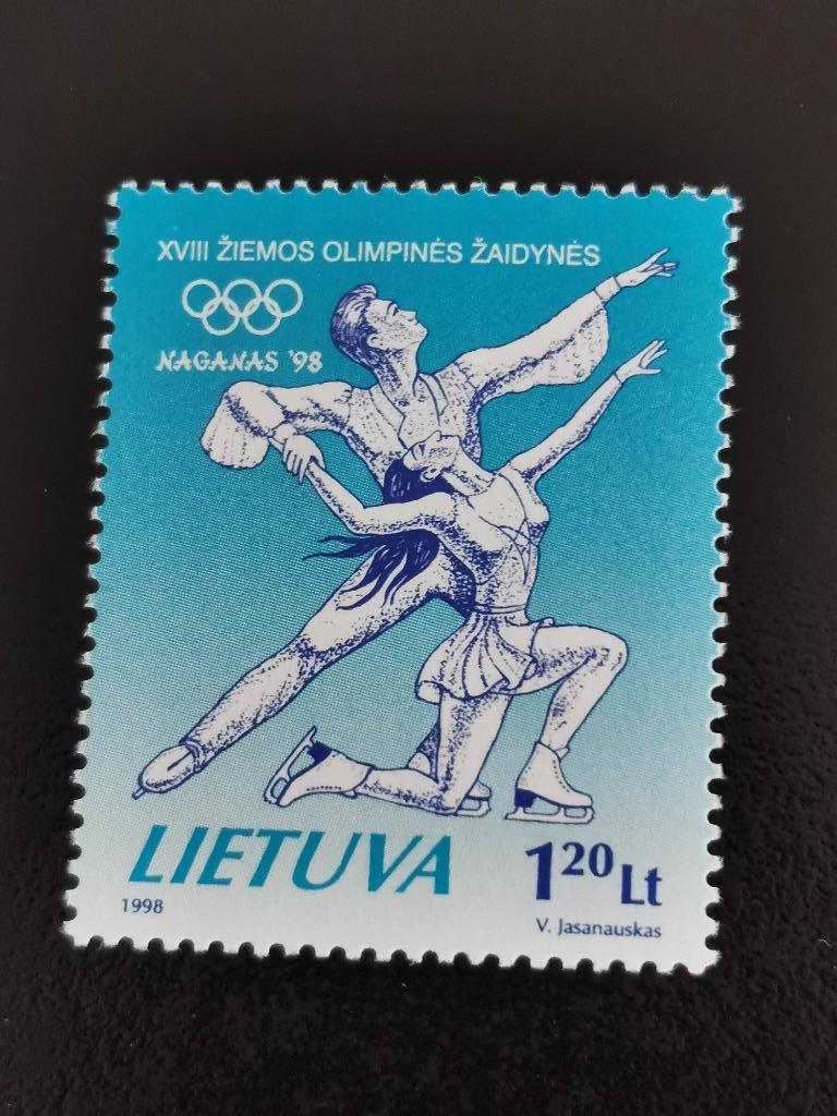 Lituanie 1998 - sport - patinage artistique *, Enlèvement ou Envoi, Autres pays, Non oblitéré