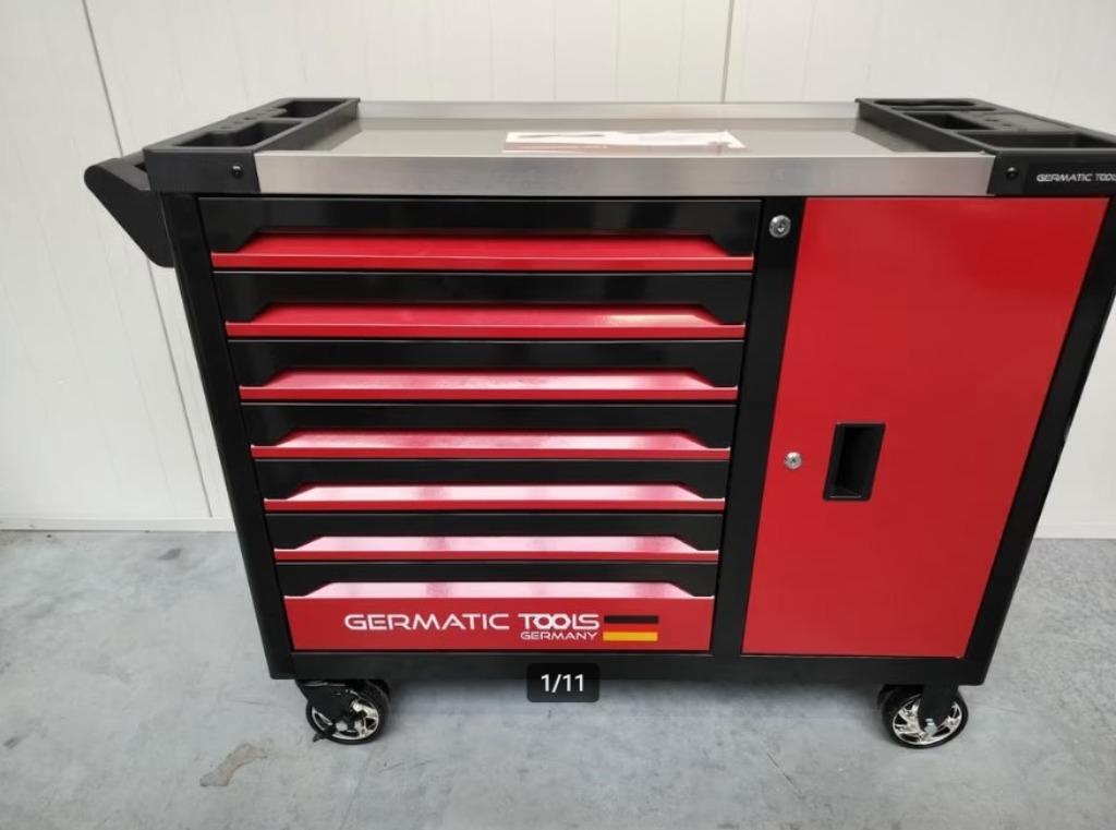Germatic gereedschapswagen 7 lades gevuld. Nieuw!!, Doe-het-zelf en Bouw, Gereedschap | Handgereedschap, Ophalen, Nieuw