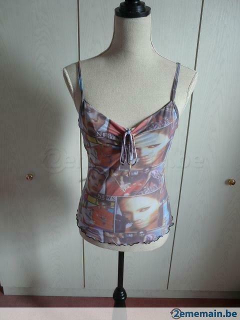 Petite blouse à motifs ;, Enlèvement ou Envoi, Porté
