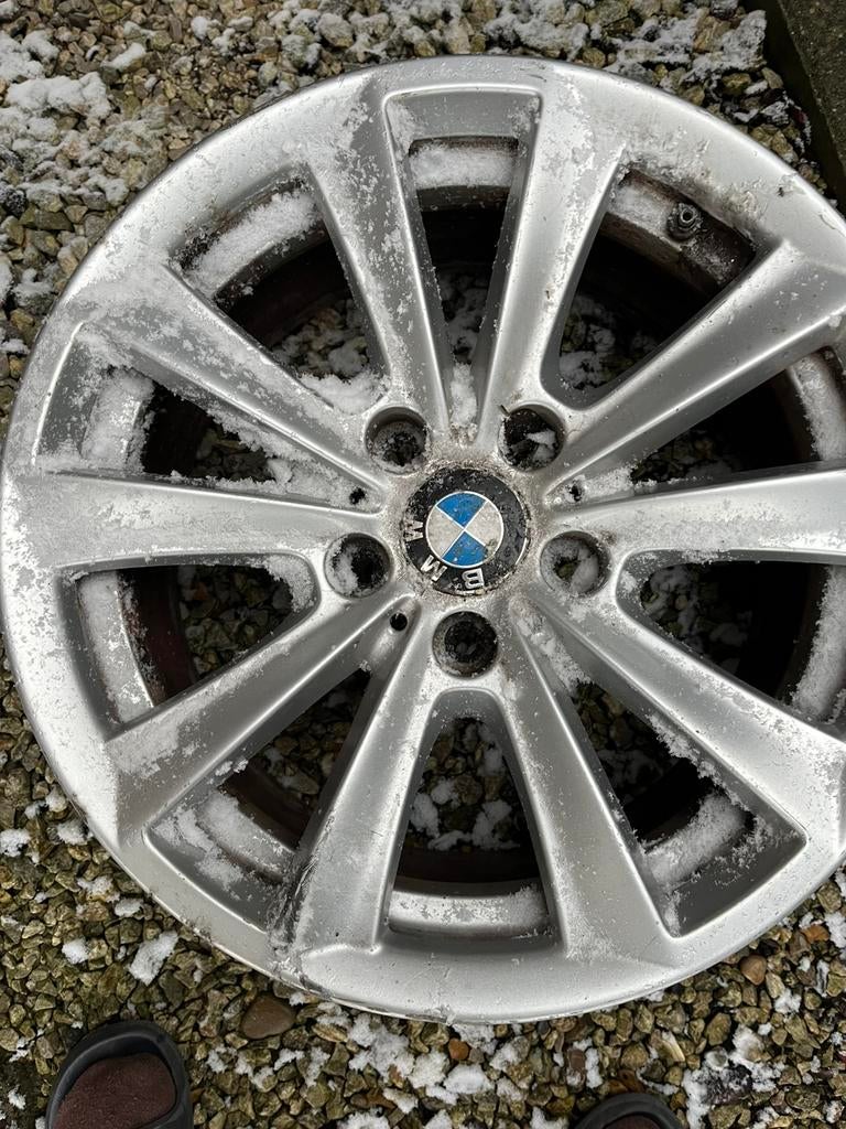 4 jantes BMW 17 pouces d'origine, Autos : Pièces & Accessoires, Enlèvement, Jante(s)