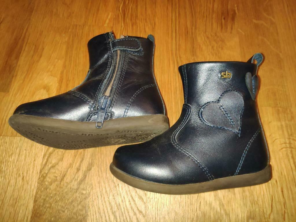 Schattige Stones and bones enkellaarsjes blauw leder NIEUW, Kinderen en Baby's, MET, Meisje, Nieuw, Ophalen of Verzenden