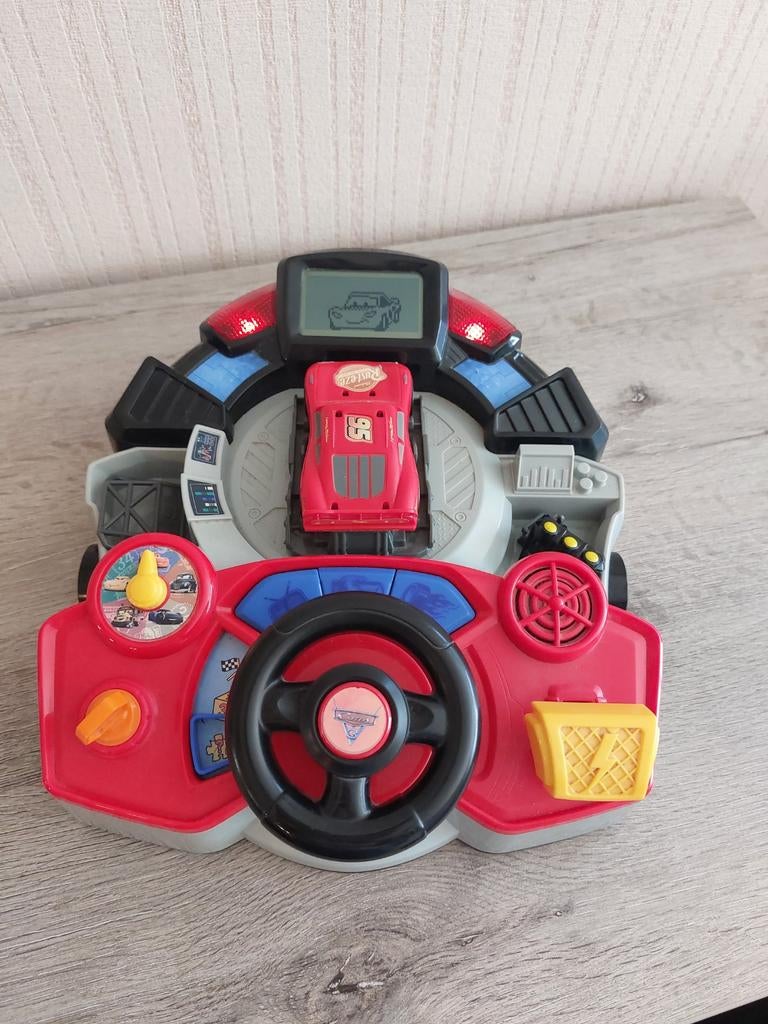 Vtech spel computer cars, Ophalen of Verzenden, Gebruikt, 4 tot 6 jaar