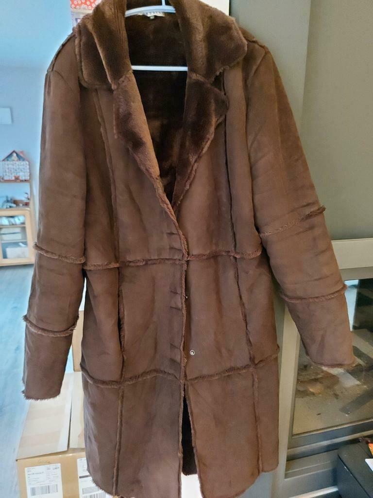 Manteau d'hiver brun, Vêtements | Femmes, Taille 42/44 (L), Enlèvement ou Envoi, Cassis, Brun