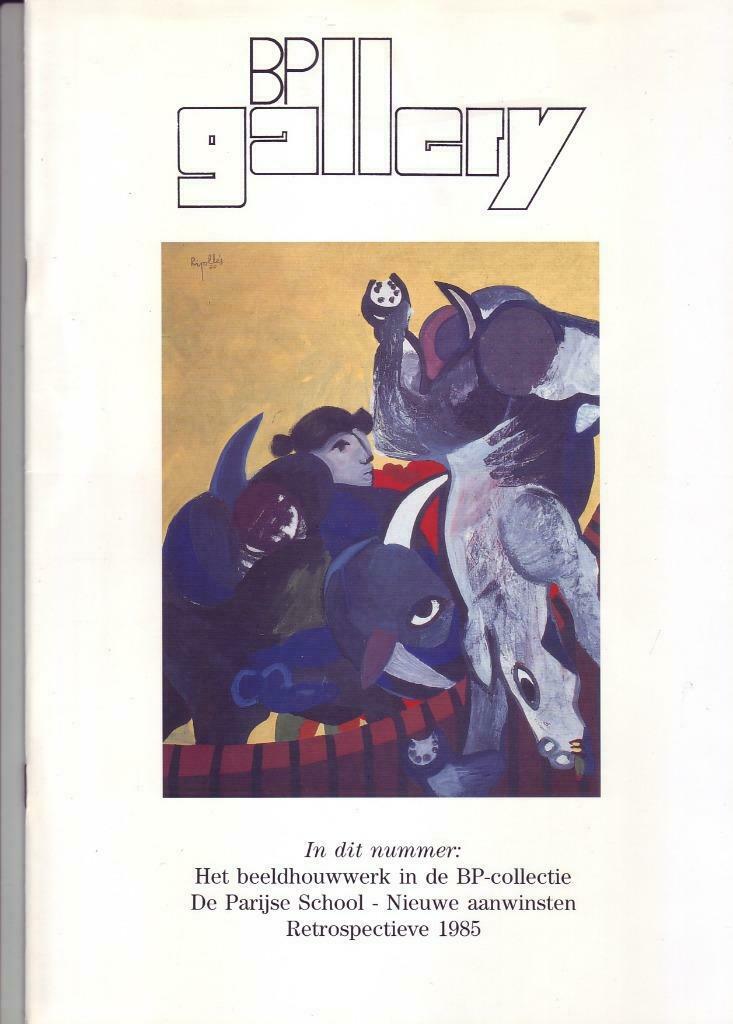 BP GALLERY Catalogus Beeldhouwwerk, Parijse School, Ophalen of Verzenden, Zo goed als nieuw