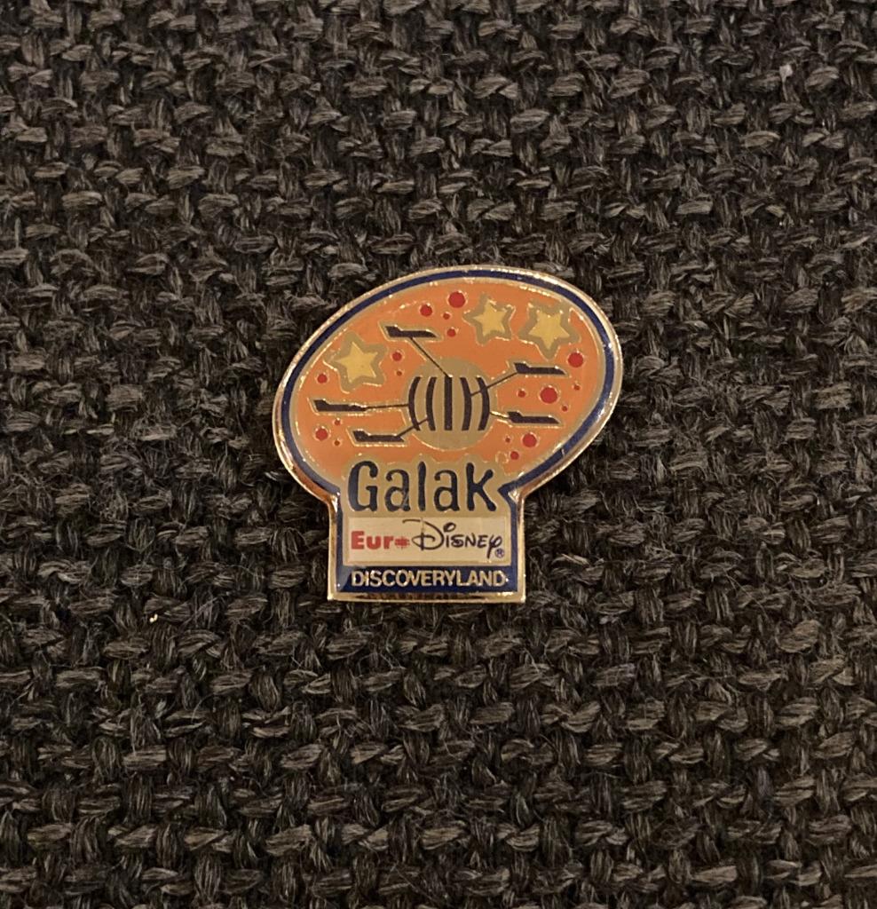 PIN - EURO DISNEY - DISCOVERYLAND - GALAK, Verzenden, Gebruikt, Overige onderwerpen, Speldje of Pin