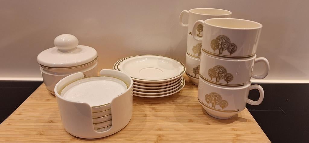 Vintage Emsa plastieken servies, Ophalen of Verzenden, Gebruikt