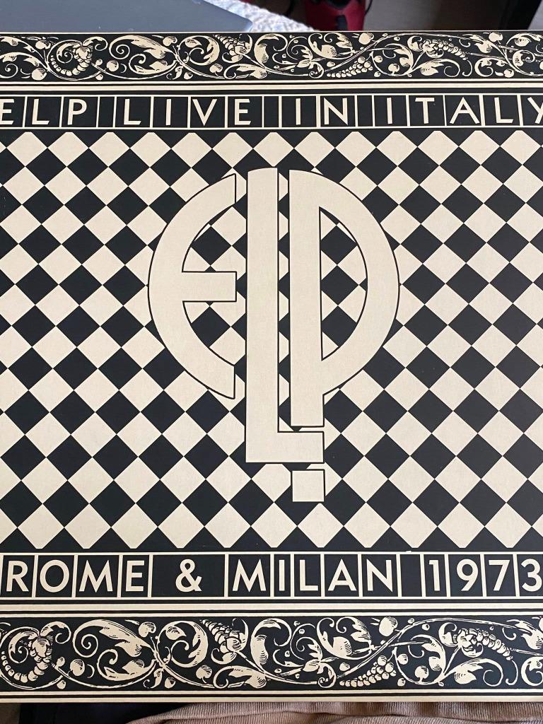 Emerson, Lake, Palmer Live in Italy (3LP) 1973, Cd's en Dvd's, Ophalen of Verzenden, Zo goed als nieuw