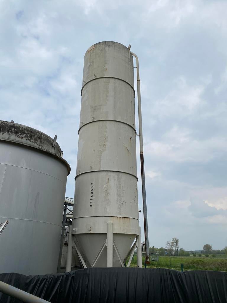 Stalen Silo 45m3, Ophalen