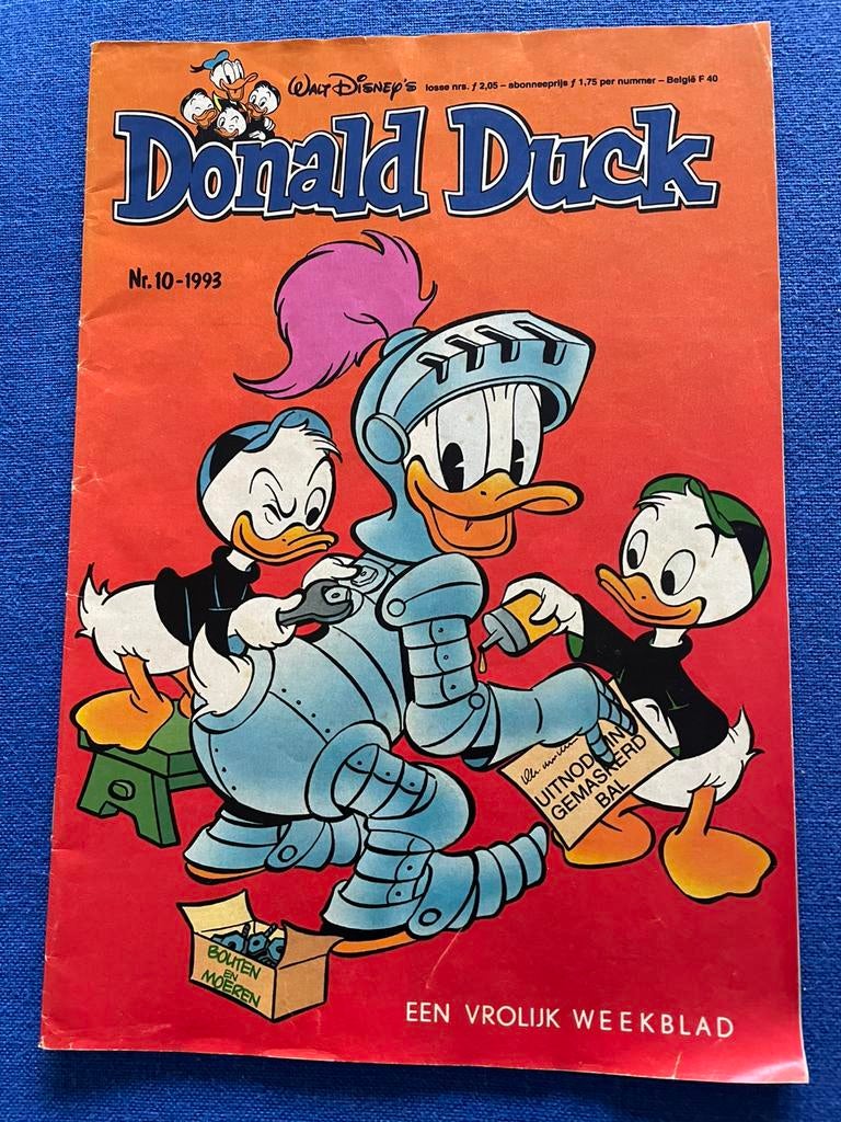 Vintage Donald Duck weekblad, tijdschrift van 1993, Enlèvement ou Envoi, Journal ou Magazine