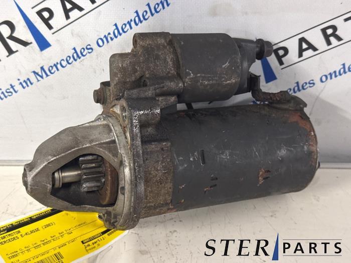 Démarreur d'un Mercedes E-Klasse, 3 mois de garantie, Utilisé, -, -
