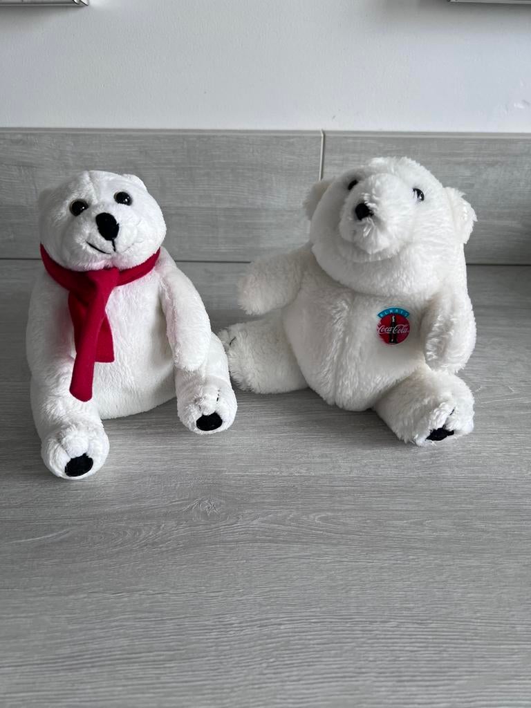 2 Coca Cola knuffels, Ophalen, Zo goed als nieuw