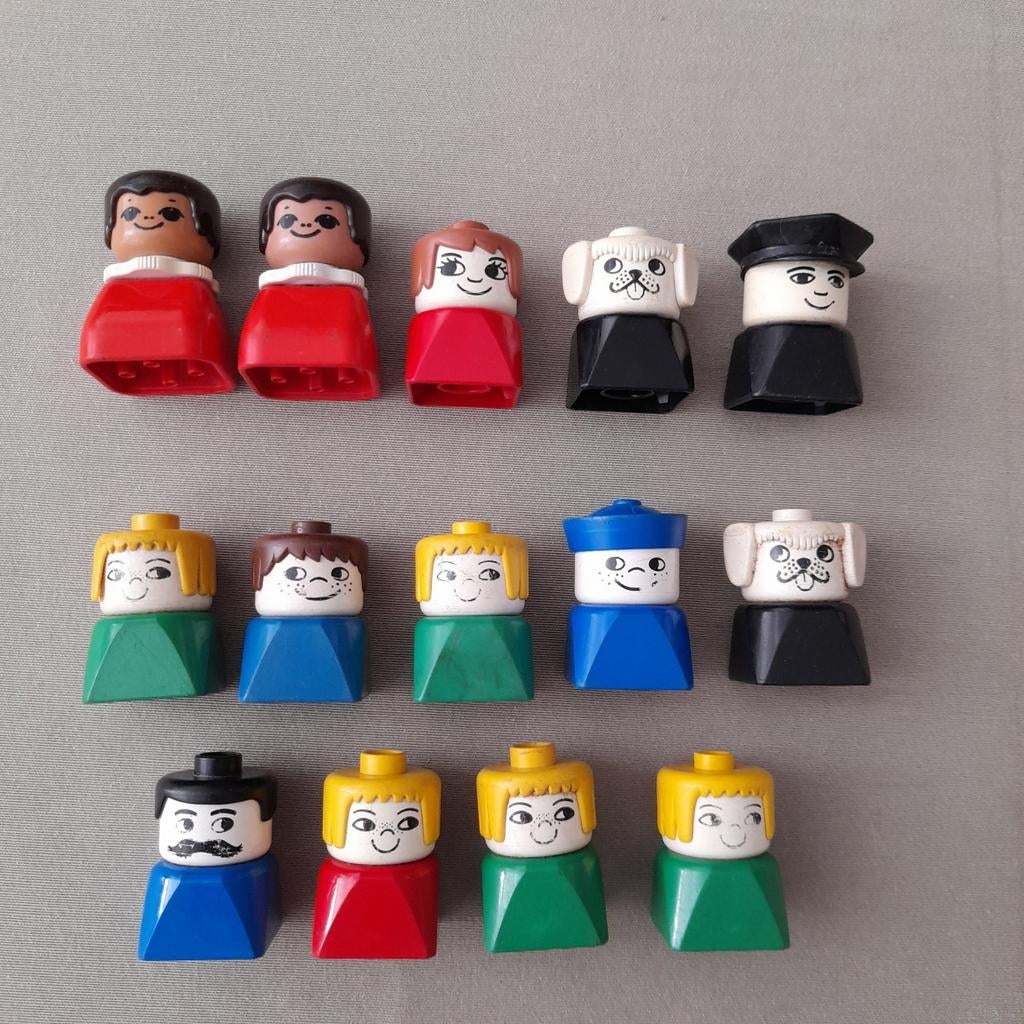 Lego Duplo vintage figuren/popjes, Kinderen en Baby's, Speelgoed | Duplo en Lego, Ophalen of Verzenden, Gebruikt, Duplo
