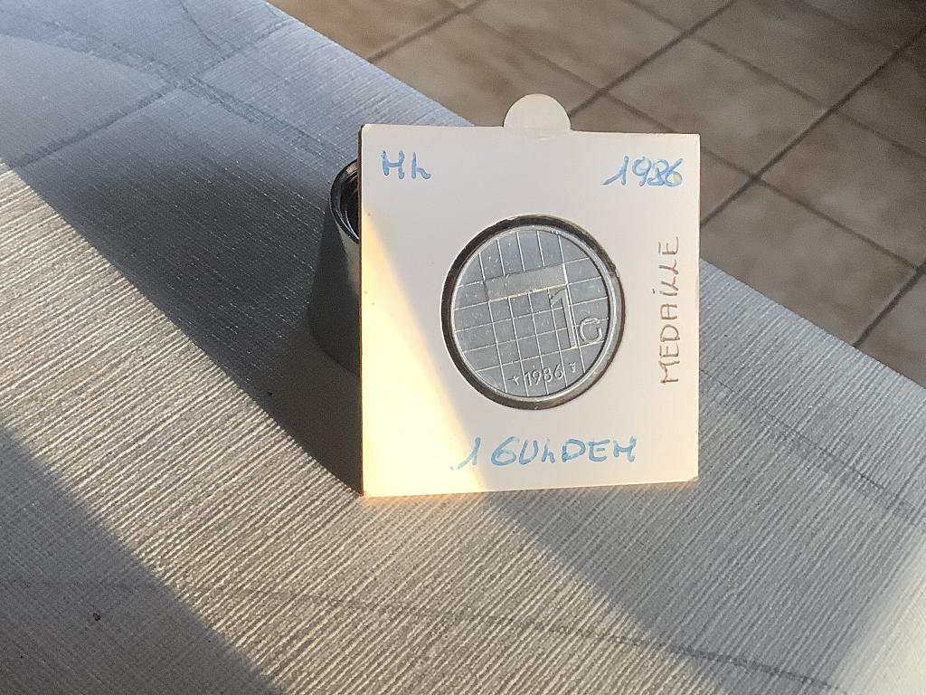 1 Gulden 1986, Ophalen of Verzenden, Koningin Beatrix, 1 gulden, Losse munt