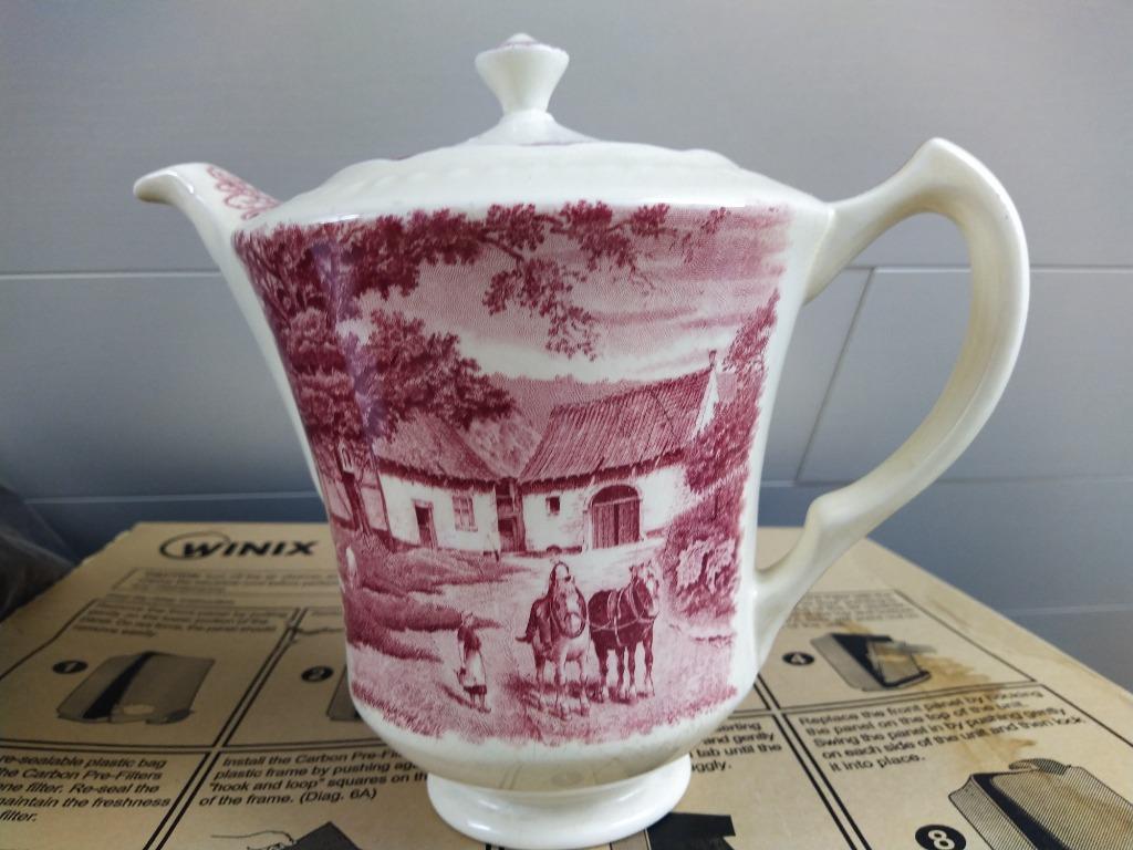 grote theepot, zeer oud, Ophalen of Verzenden