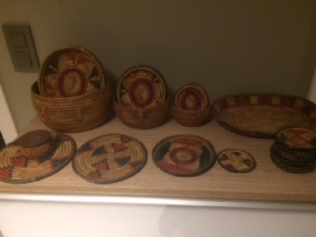 Rieten mandjes, Antiek en Kunst, Ophalen of Verzenden