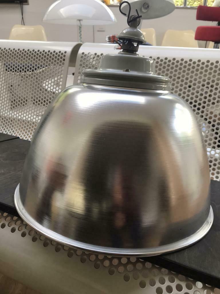 Industriele lamp 1980, Huis en Inrichting, Lampen | Hanglampen, Ophalen of Verzenden