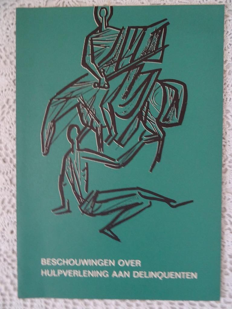 Boekje Beschouwingen over hulpverlening aan delinquenten, Gelezen, Reclasseringsvereniging, Ophalen of Verzenden, Geesteswetenschap