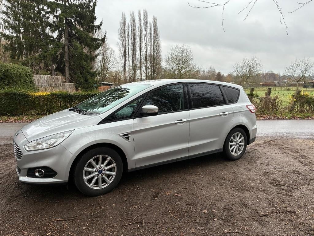 * FORD S-MAX 2.0 tdci 2015 EURO 6 BLANCO GEKEURD VVK *, Auto's, Ford, Voorwielaandrijving, 5 deurs, Particulier, Zilver of Grijs