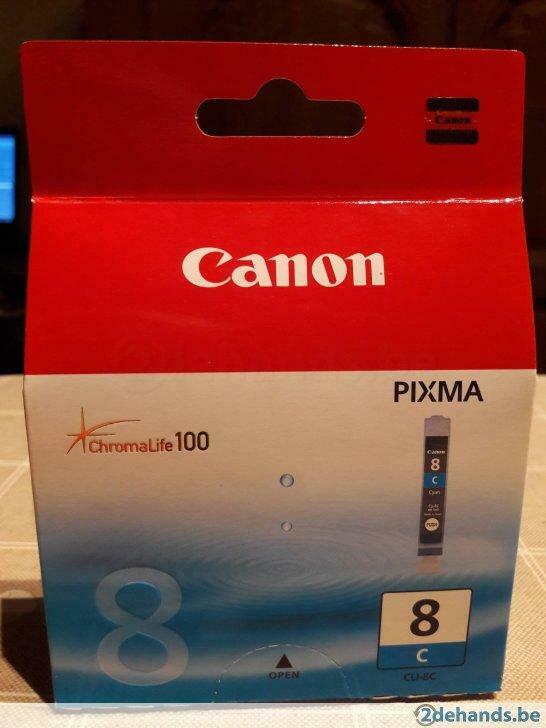 set van 4 inktpatronen Canon, Envoi, Neuf