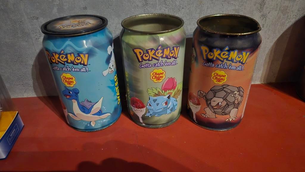 Pokemon Chupa Chups blikken, Enlèvement
