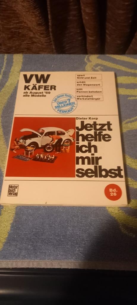 Volkswagen Vw kever käfer boek vraagbaak manual, Ophalen of Verzenden, Zo goed als nieuw, Volkswagen