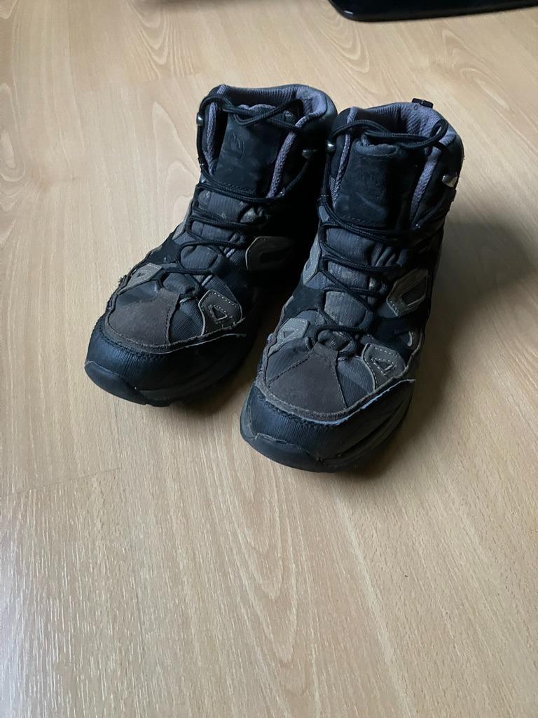Wandelschoenen, Chaussures de marche, Enlèvement, Porté, Noir
