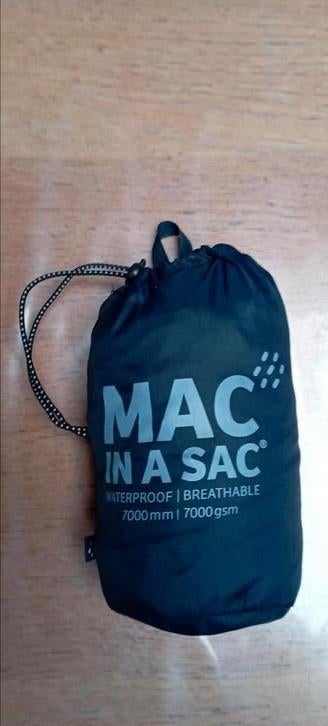 Regenjas Mac in a Sac, model K way, Caravans en Kamperen, Ophalen, Zo goed als nieuw, Regenjas