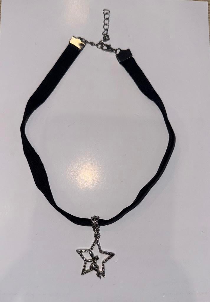 Choker ster met engel, Ophalen of Verzenden, Zo goed als nieuw