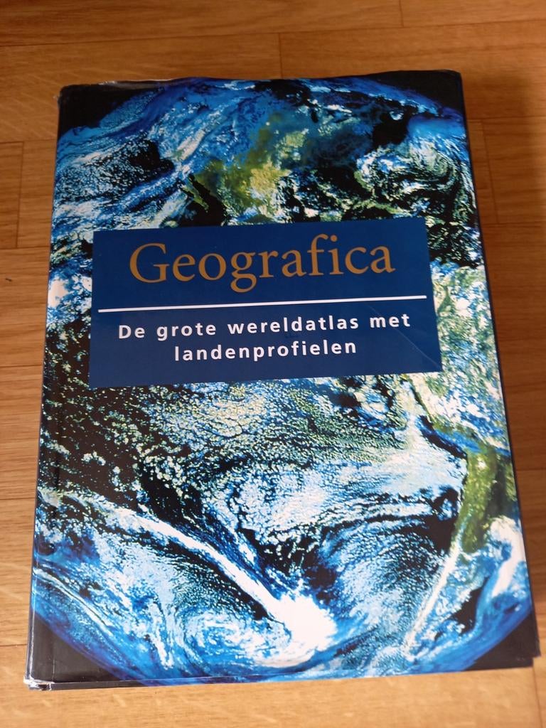 GEOGRAFICA> WERELDATLAS, Boeken, Ophalen of Verzenden, Zo goed als nieuw