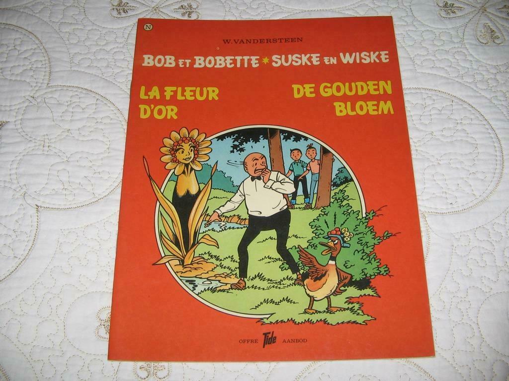 Suske en Wiske: La Fleur d'or - La fleur d'or, Une BD, Envoi, Utilisé