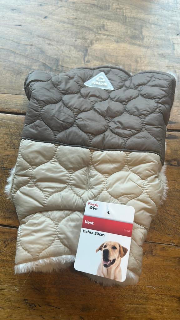 Nieuw honden jasje 30 cm, Animaux & Accessoires, Vêtements pour chiens, Enlèvement, Neuf, Manteau pour chien