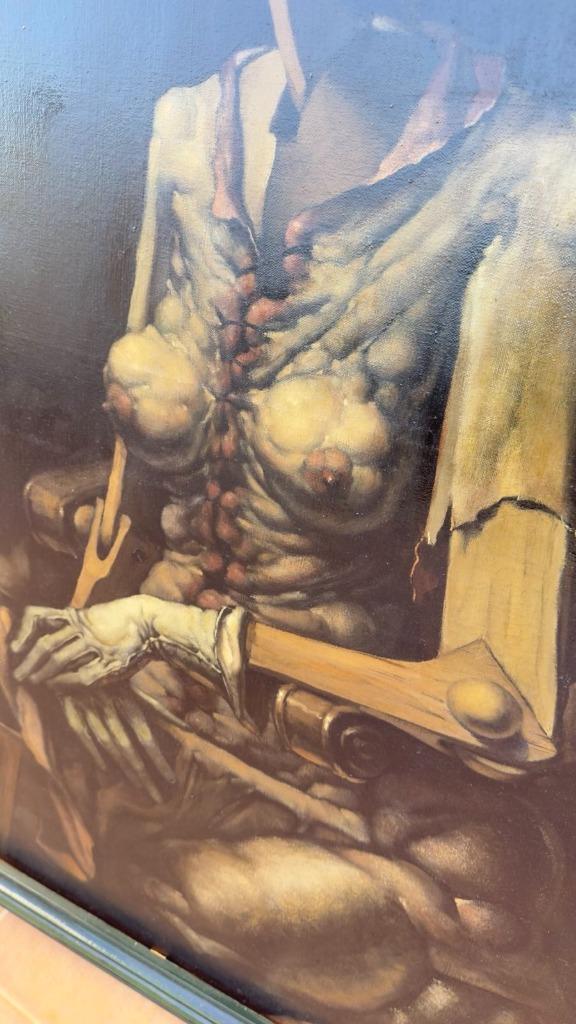 Oil painting Joan Castejón, Elx Group, 1976, Ophalen, Nieuw