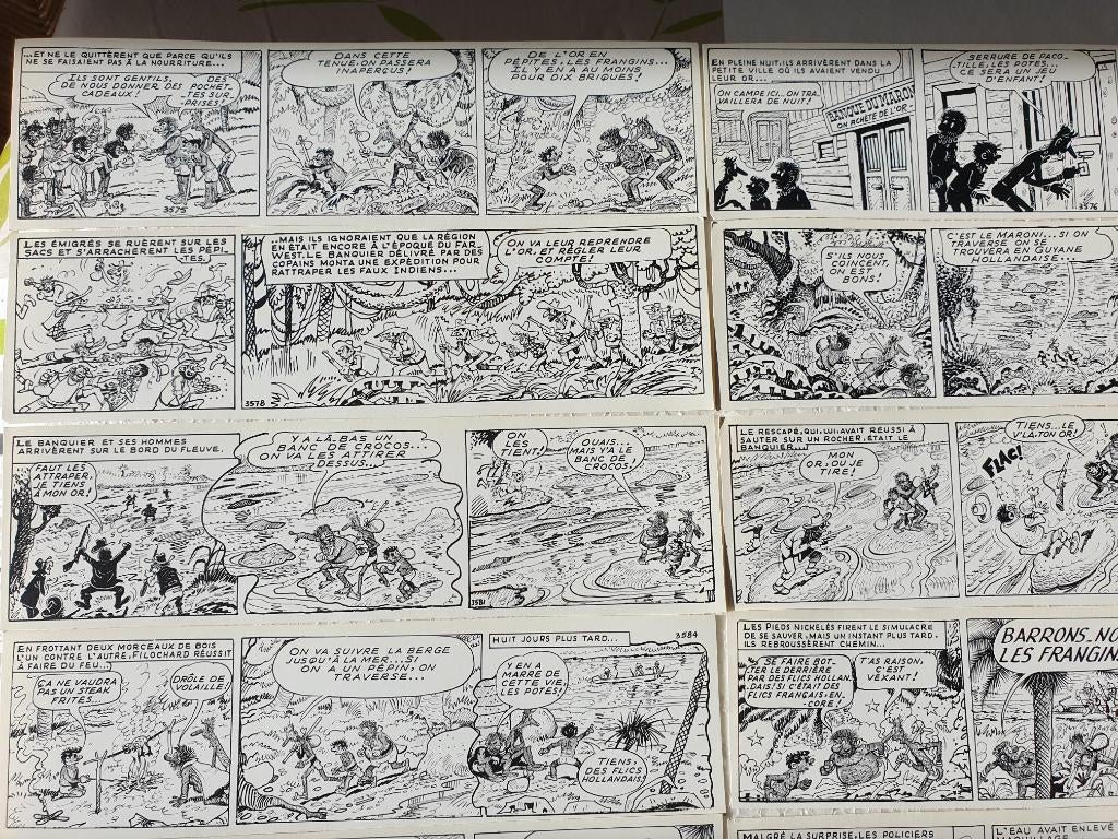BD : Strips des pieds nickelés, Livres, BD, Utilisé, Série complète ou Série, Envoi